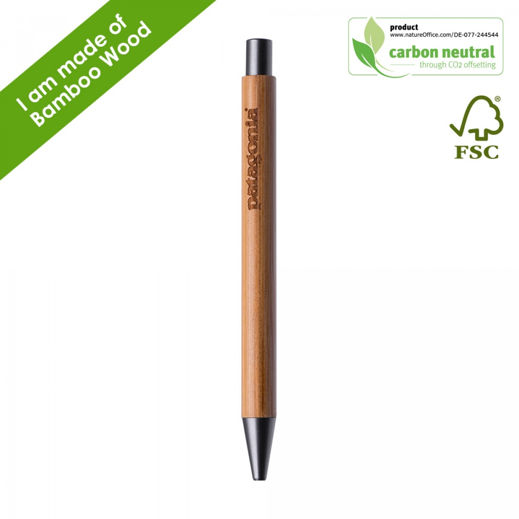 Noclip Recycled Alu Pen Bamboo Pusher