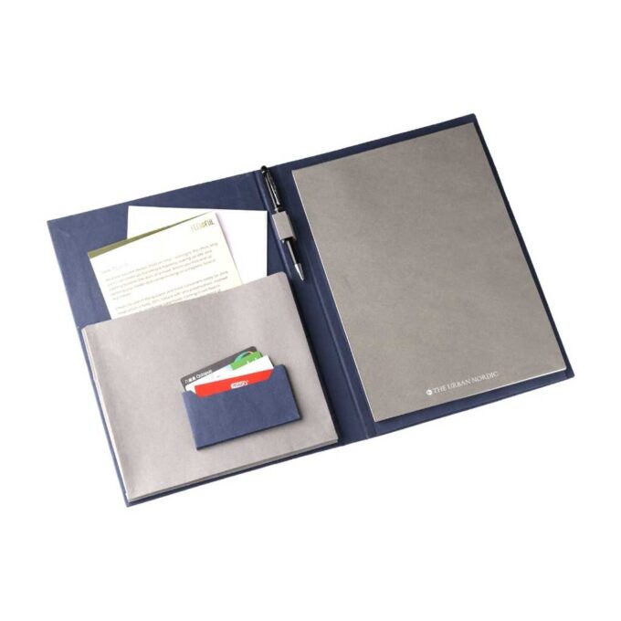 A4 Navy Portfolio